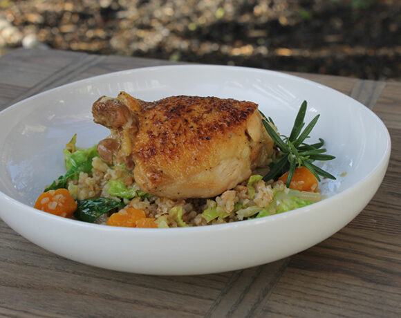 Braised Chicken with Olives